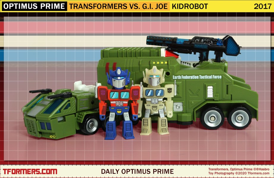 Kidrobot Transformers Vs GI Joe Optimus Prime (1 of 1)
